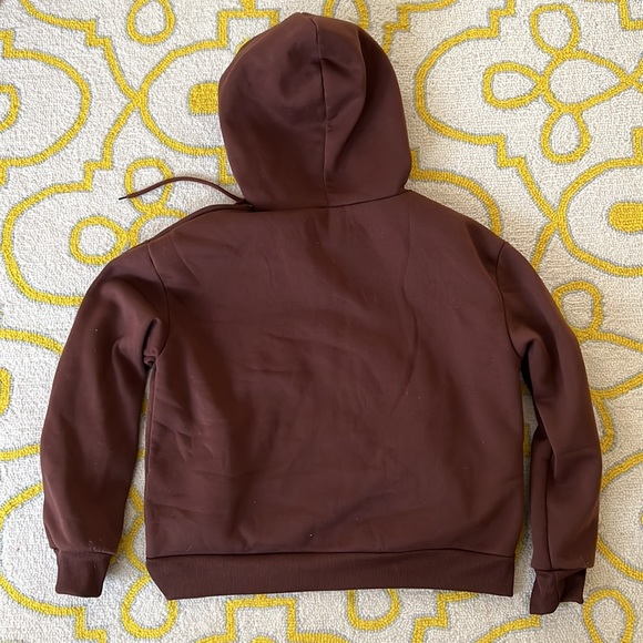 NWOT Full Zip Sweatshirt. Sz L - Picture 4 of 4